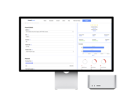 picture of a website with data